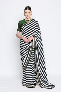 Alia Stripe Silk Saree